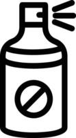 Bottle drink icon symbol image. Illustration of the drink water bottle glass design image vector