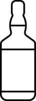 Bottle drink icon symbol image. Illustration of the drink water bottle glass design image vector