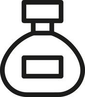 Bottle drink icon symbol image. Illustration of the drink water bottle glass design image vector