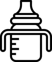 Bottle drink icon symbol image. Illustration of the drink water bottle glass design image vector