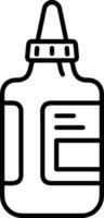 Bottle drink icon symbol image. Illustration of the drink water bottle glass design image vector