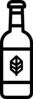 Bottle drink icon symbol image. Illustration of the drink water bottle glass design image vector