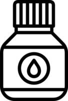 Bottle drink icon symbol image. Illustration of the drink water bottle glass design image vector