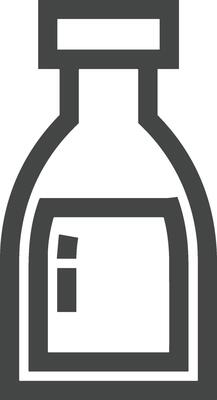 Bottle drink icon symbol image. Illustration of the drink water bottle glass design image