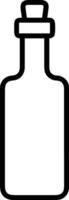 Bottle drink icon symbol image. Illustration of the drink water bottle glass design image vector