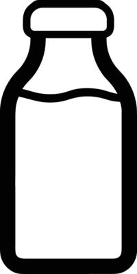Bottle drink icon symbol image. Illustration of the drink water bottle glass design image