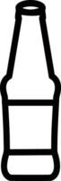 Bottle drink icon symbol image. Illustration of the drink water bottle glass design image vector