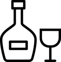 Bottle drink icon symbol image. Illustration of the drink water bottle glass design image vector