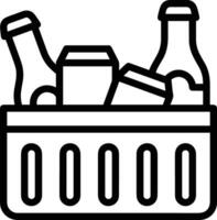 Bottle drink icon symbol image. Illustration of the drink water bottle glass design image vector