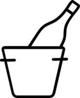 Bottle drink icon symbol image. Illustration of the drink water bottle glass design image vector