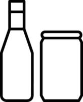 Bottle drink icon symbol image. Illustration of the drink water bottle glass design image vector