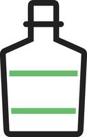 Bottle drink icon symbol image. Illustration of the drink water bottle glass design image vector