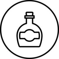 Bottle drink icon symbol image. Illustration of the drink water bottle glass design image vector