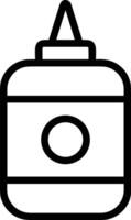 Bottle drink icon symbol image. Illustration of the drink water bottle glass design image vector