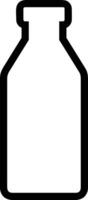 Bottle drink icon symbol image. Illustration of the drink water bottle glass design image vector