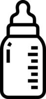 Bottle drink icon symbol image. Illustration of the drink water bottle glass design image vector