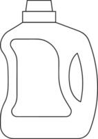 Bottle drink icon symbol image. Illustration of the drink water bottle glass design image vector