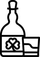 Bottle drink icon symbol image. Illustration of the drink water bottle glass design image vector