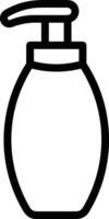 Bottle drink icon symbol image. Illustration of the drink water bottle glass design image vector