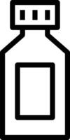 Bottle drink icon symbol image. Illustration of the drink water bottle glass design image vector