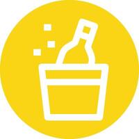 Bottle drink icon symbol image. Illustration of the drink water bottle glass design image vector