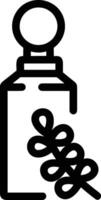 Bottle drink icon symbol image. Illustration of the drink water bottle glass design image vector