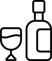 Bottle drink icon symbol image. Illustration of the drink water bottle glass design image vector