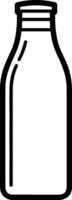 Bottle drink icon symbol image. Illustration of the drink water bottle glass design image vector