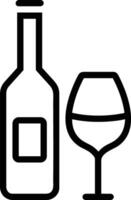 Bottle drink icon symbol image. Illustration of the drink water bottle glass design image vector