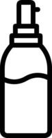 Bottle drink icon symbol image. Illustration of the drink water bottle glass design image vector