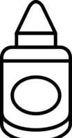 Bottle drink icon symbol image. Illustration of the drink water bottle glass design image vector