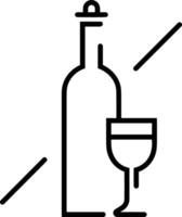 Bottle drink icon symbol image. Illustration of the drink water bottle glass design image vector