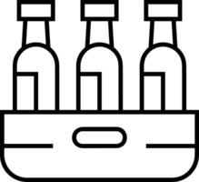 Bottle drink icon symbol image. Illustration of the drink water bottle glass design image vector