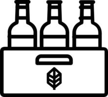 Bottle drink icon symbol image. Illustration of the drink water bottle glass design image vector