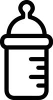 Bottle drink icon symbol image. Illustration of the drink water bottle glass design image vector