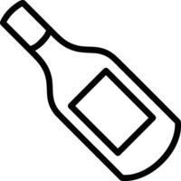 Bottle drink icon symbol image. Illustration of the drink water bottle glass design image vector