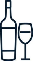 Bottle drink icon symbol image. Illustration of the drink water bottle glass design image vector