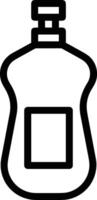 Bottle drink icon symbol image. Illustration of the drink water bottle glass design image vector