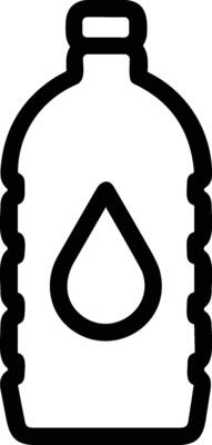 Bottle drink icon symbol image. Illustration of the drink water bottle glass design image