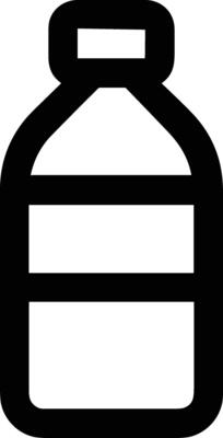 Bottle drink icon symbol image. Illustration of the drink water bottle glass design image