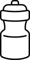 Bottle drink icon symbol image. Illustration of the drink water bottle glass design image vector