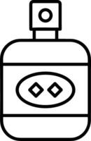 Bottle drink icon symbol image. Illustration of the drink water bottle glass design image vector