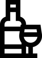 Bottle drink icon symbol image. Illustration of the drink water bottle glass design image vector