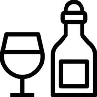 Bottle drink icon symbol image. Illustration of the drink water bottle glass design image vector