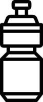 Bottle drink icon symbol image. Illustration of the drink water bottle glass design image vector