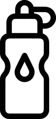 Bottle drink icon symbol image. Illustration of the drink water bottle glass design image