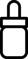 Bottle drink icon symbol image. Illustration of the drink water bottle glass design image vector