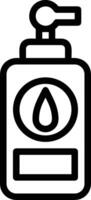 Bottle drink icon symbol image. Illustration of the drink water bottle glass design image vector