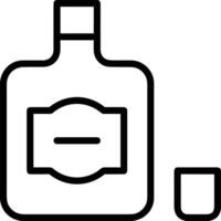 Bottle drink icon symbol image. Illustration of the drink water bottle glass design image vector