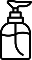 Bottle drink icon symbol image. Illustration of the drink water bottle glass design image vector